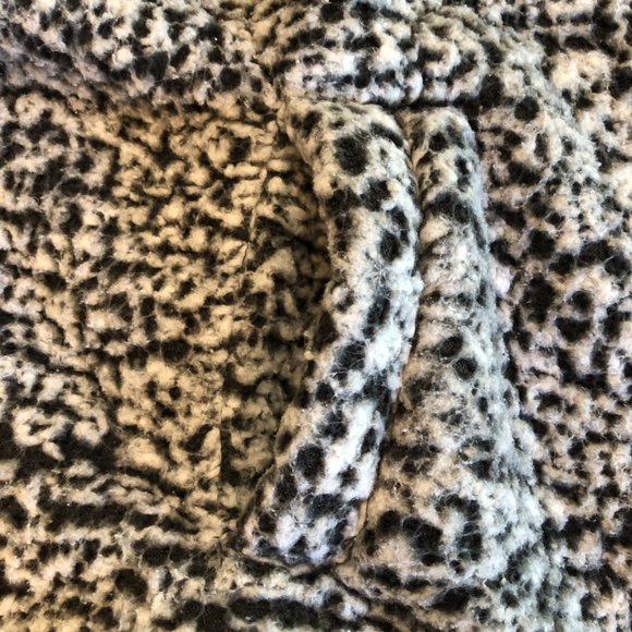 NWOT Express One Eleven Women's Sherpa Fleece Full Zip Up Jacket Coat Sweatshirt - Picture 8 of 15